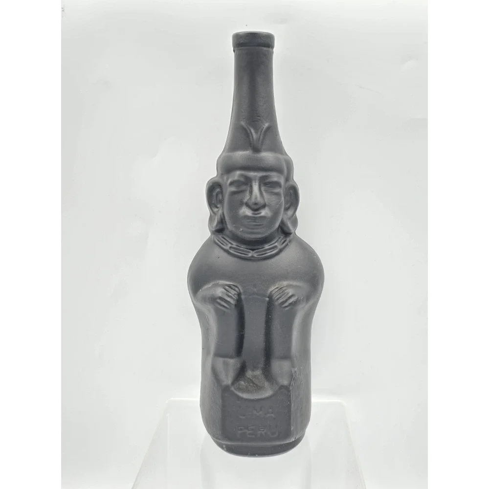 Vintage 1970s Ranuzzi Black Bottle‎ - Lima Peru